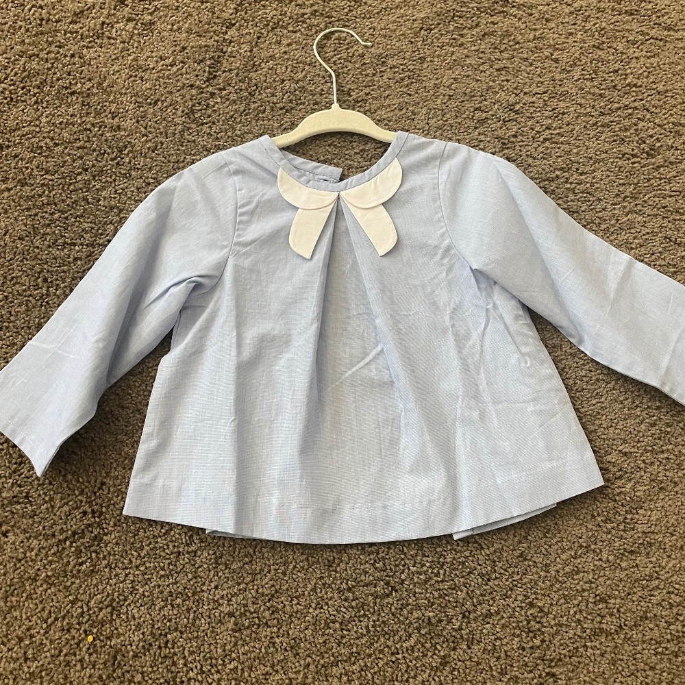 Nwt Jacadi collar blouse, 18 months